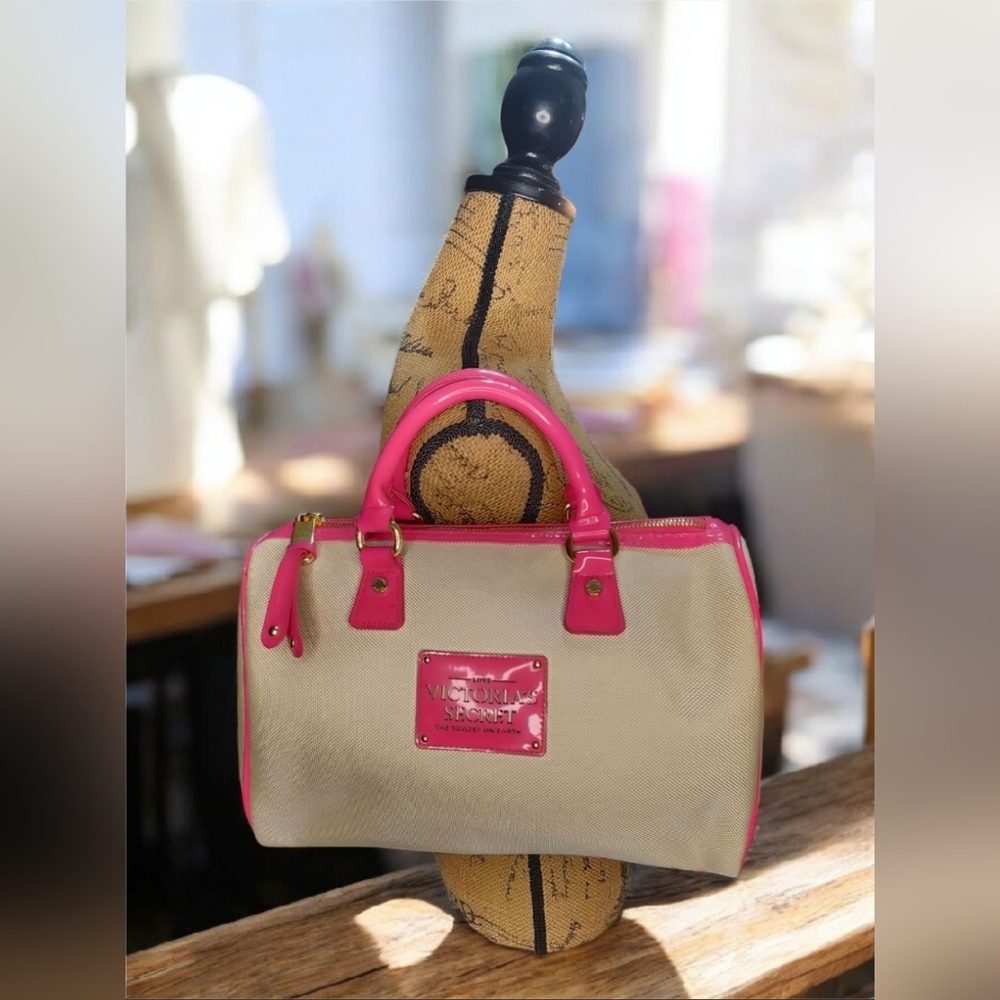 Victoria's Secret The Sexiest On Earth Women's Vintage Pink Bag - Picture 7 of 14